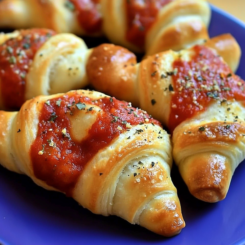 Pizza Stuffed Crescent Rolls