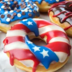 American Flag Donuts