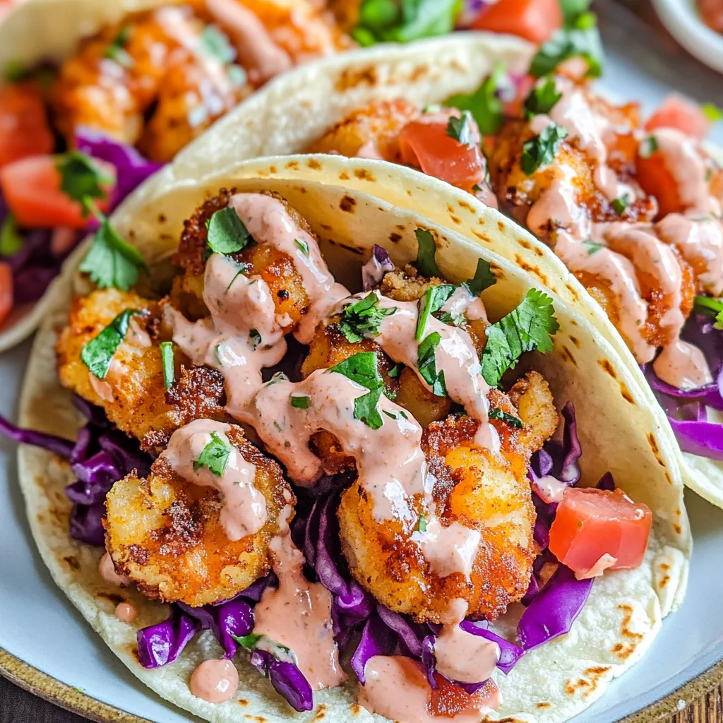 Bang Bang Shrimp Tacos (Dynamite Shrimp)
