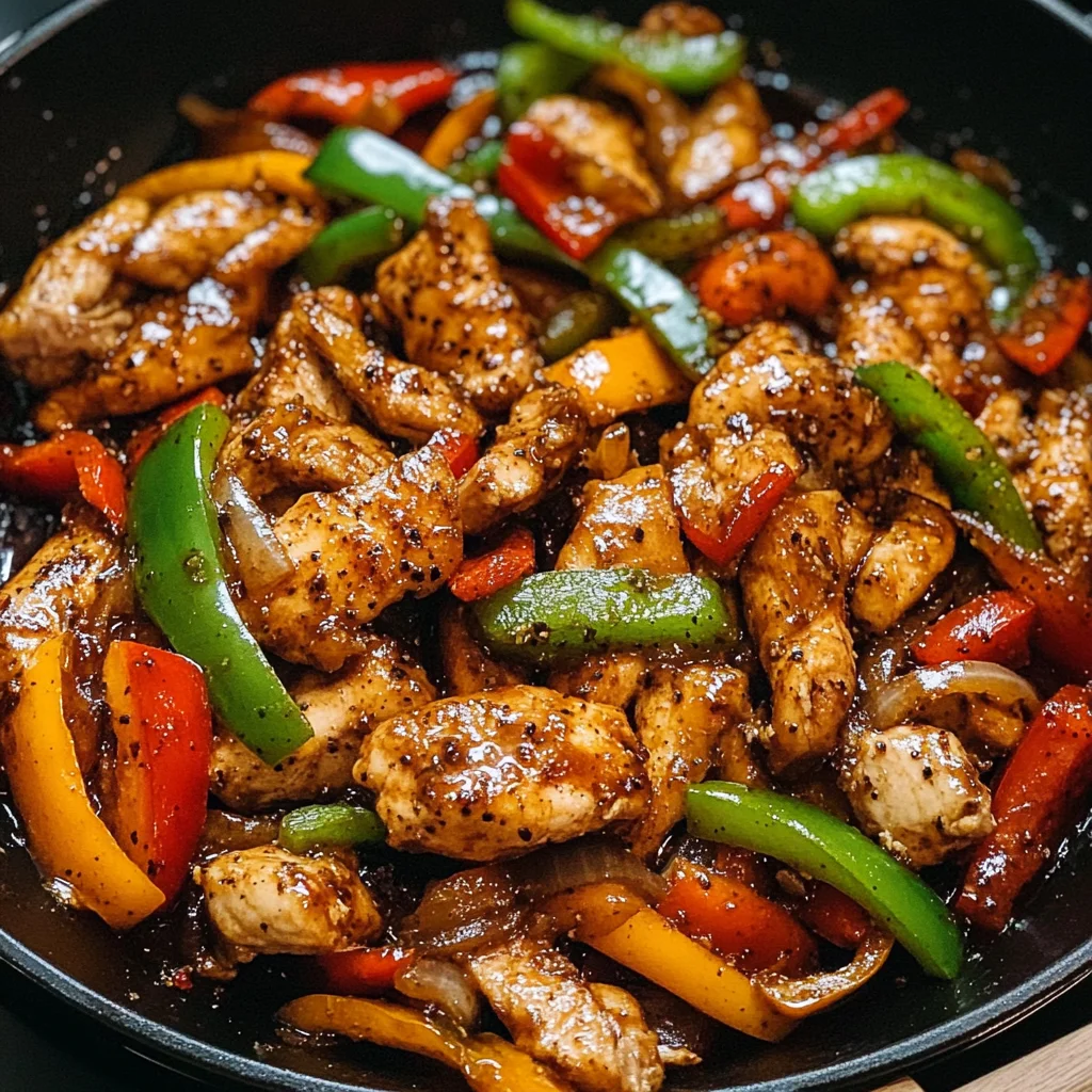 Black Pepper Chicken