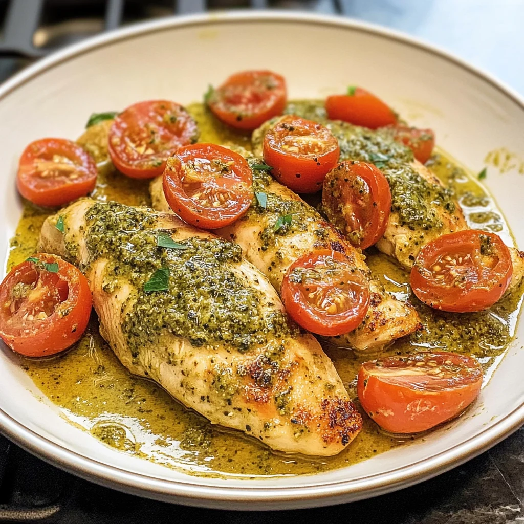 Creamy Pesto Chicken