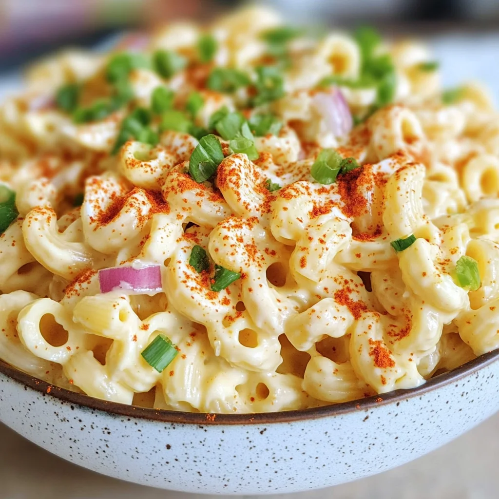 Deviled Egg Pasta Salad