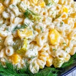 Dill Pickle Pasta Salad
