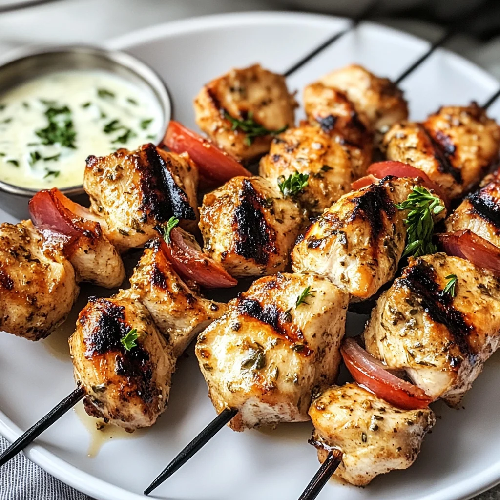 Greek Chicken Souvlaki