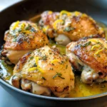 Juicy Lemon Chicken Thighs