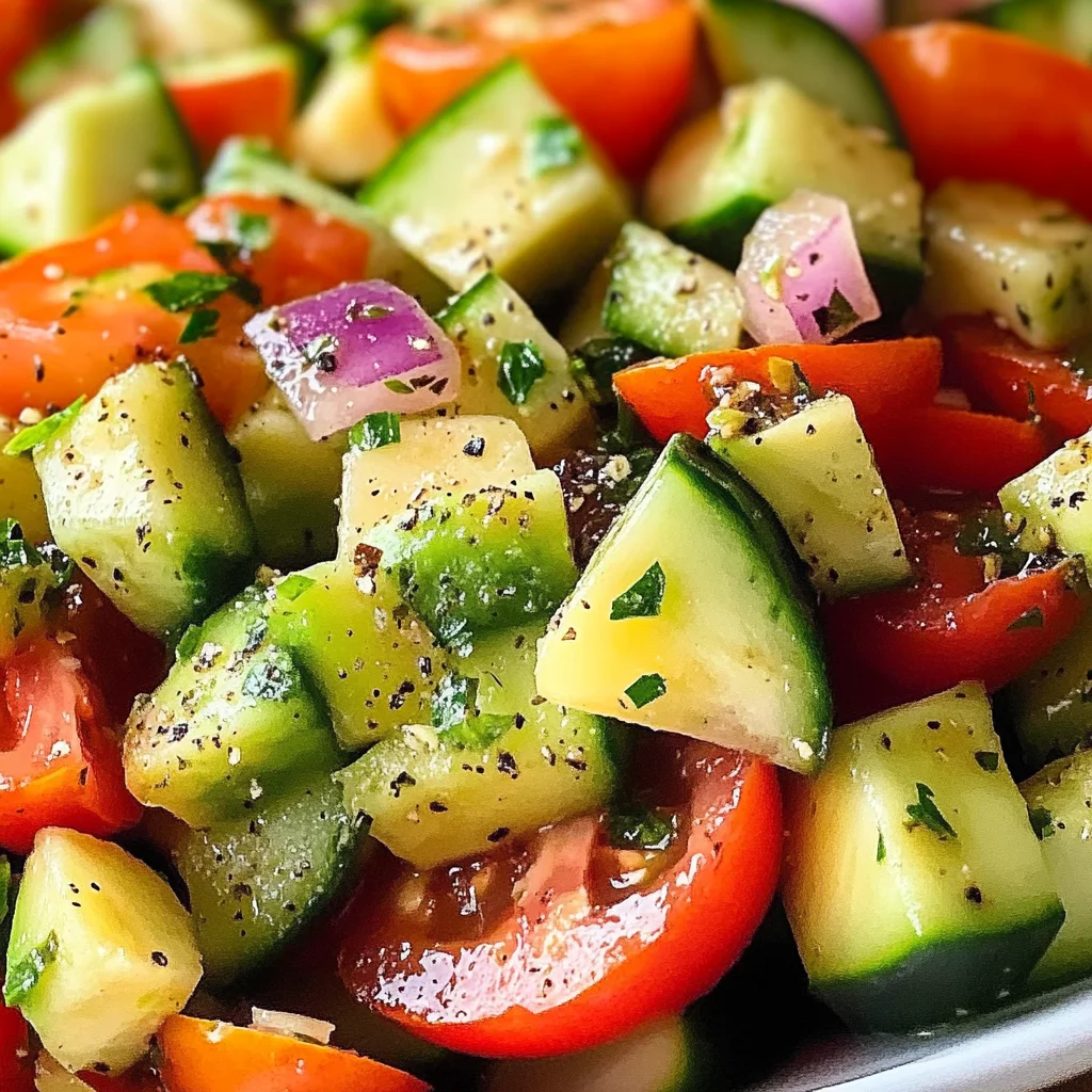 Avocado Salad with Tomatoes