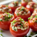 Bacon Stuffed Cherry Tomatoes