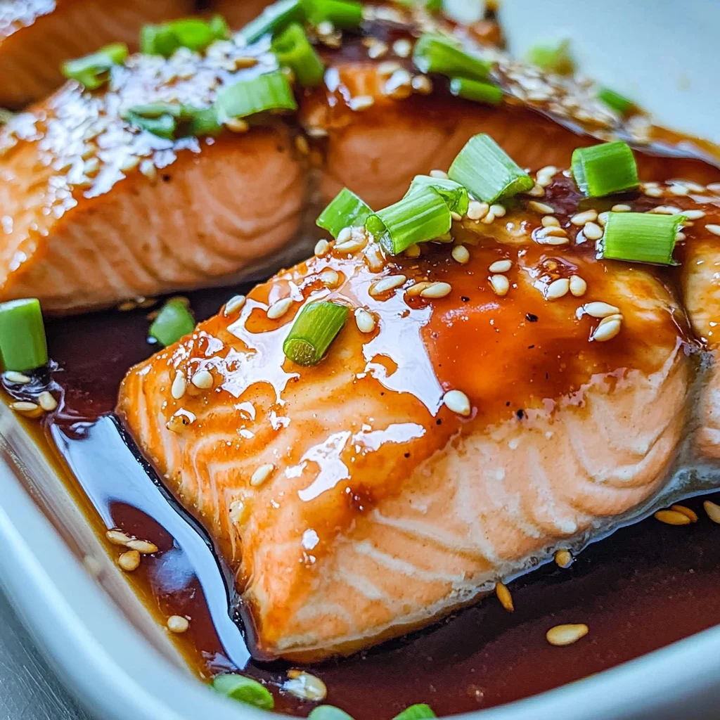 Baked Teriyaki Salmon