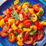 Bell Pepper Salad with Mini Sweet Peppers