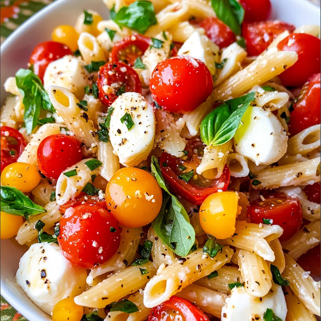 Caprese Pasta Salad Recipe