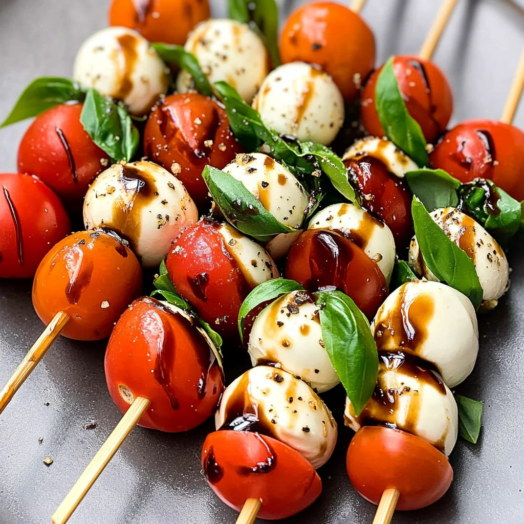 Caprese Skewers Recipe