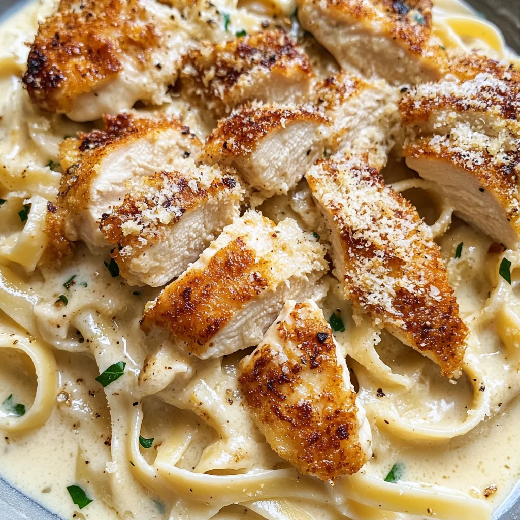 Chicken Fettuccine Alfredo
