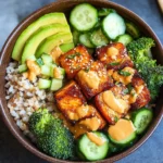 Crispy Bang Bang Salmon Bites Bowls