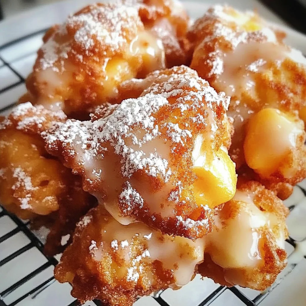 Delicious Fresh Peach Fritters