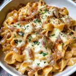 Easy French Onion Pasta