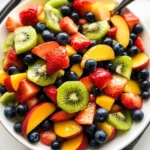 Fruit Salad with Honey Lime Dressing