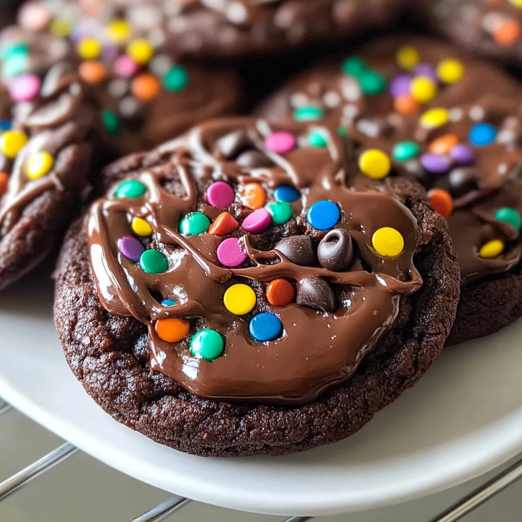 Fudgy Cosmic Brownie Cookies (TikTok Viral!)