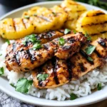Hawaiian Chicken with Coconut Rice