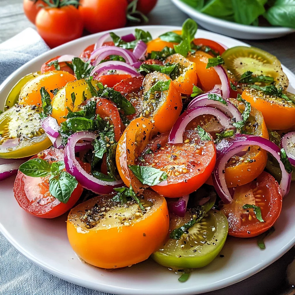 Heirloom Tomato Salad