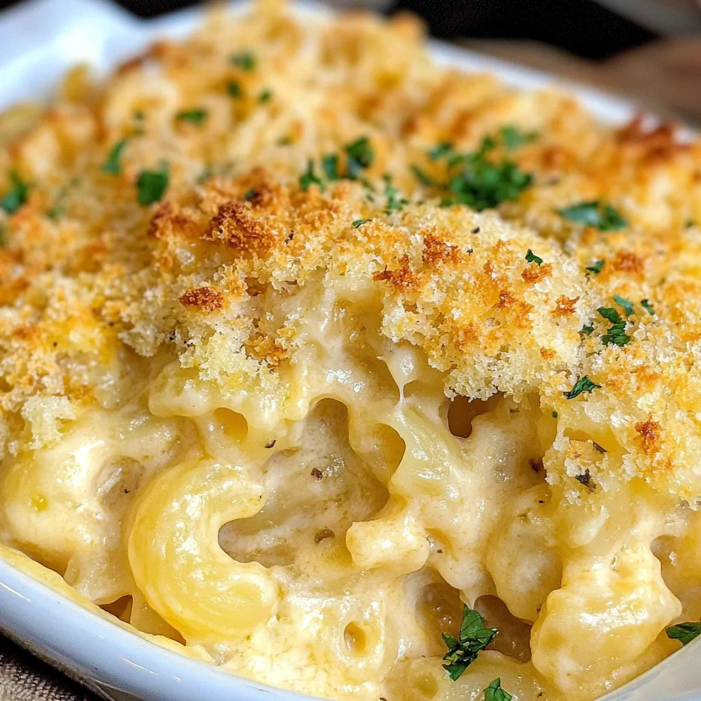 Homemade Baked Mac and Cheese