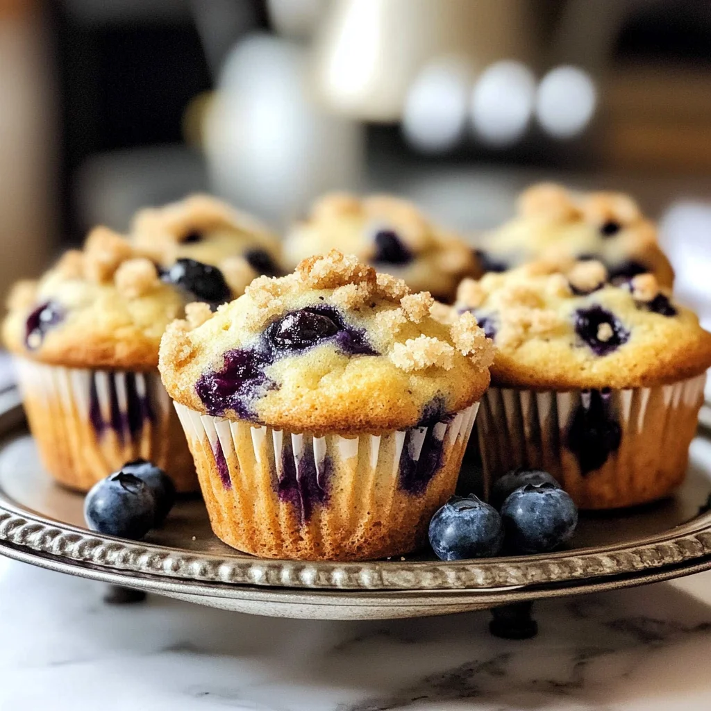Homemade Blueberry Muffins