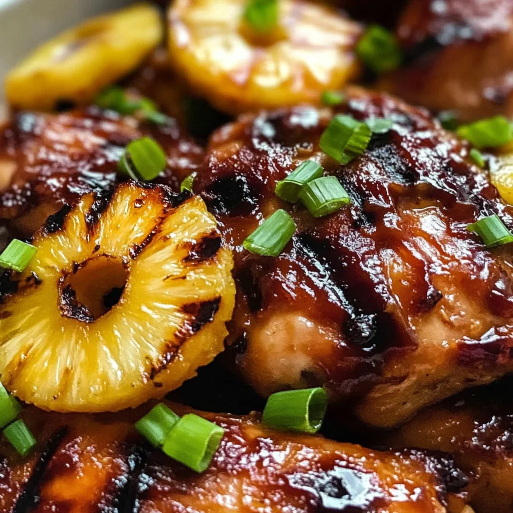 Huli Huli Chicken (Tropical Hawaiian chicken)