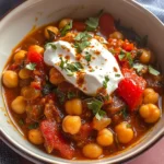 Moroccan Chickpea Stew with Harissa