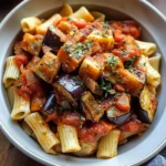 Roasted Eggplant Pasta
