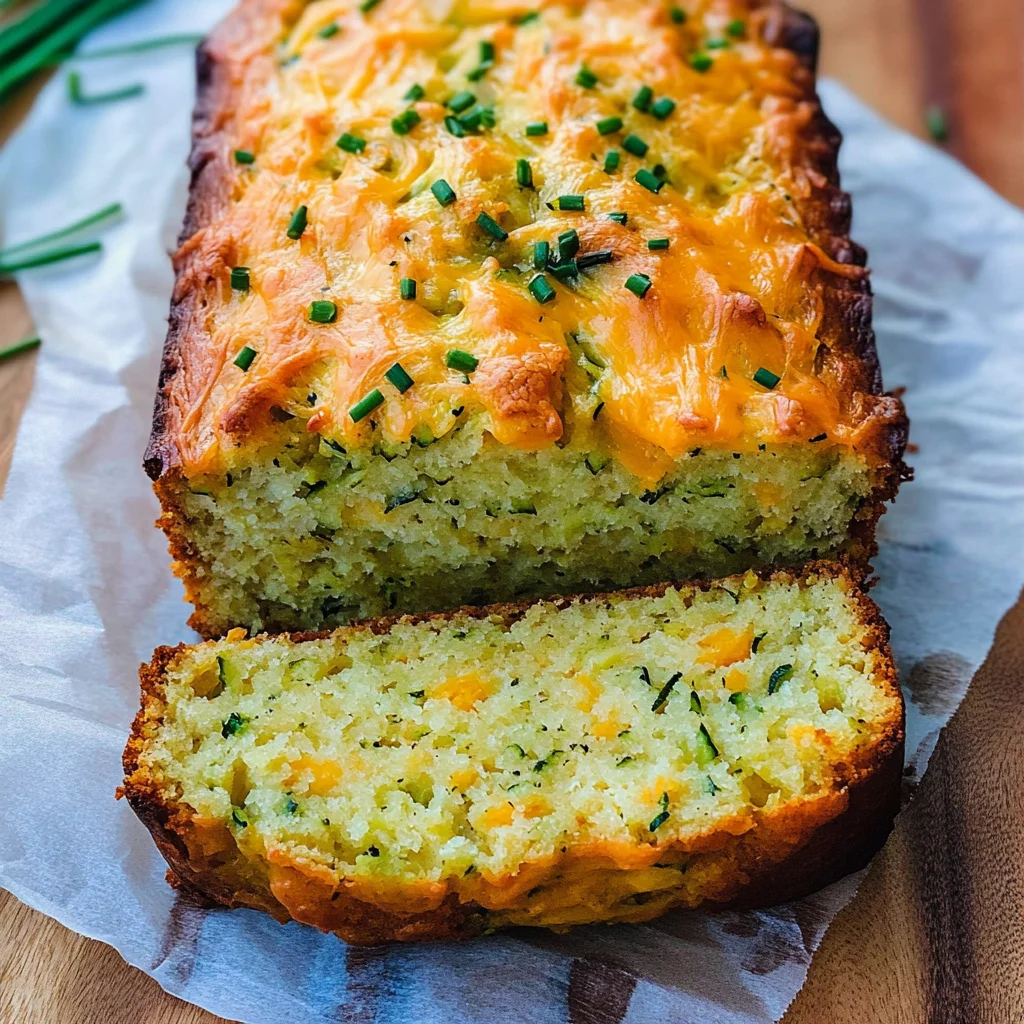 Zucchini Cheese Quick Bread