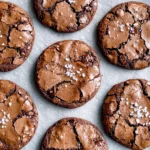 Best Ever Fudgy Salted Brownie Cookies