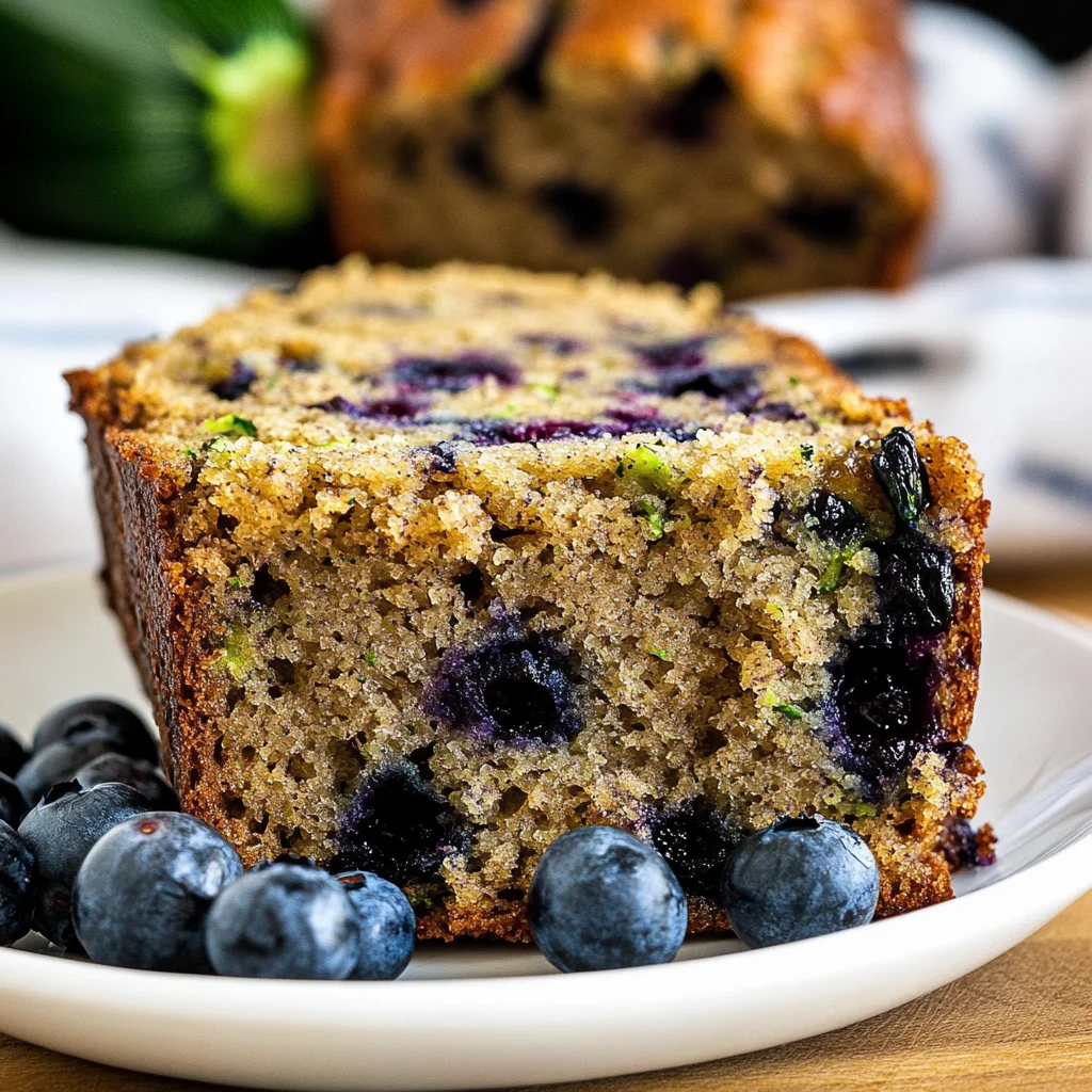 Blueberry Zucchini Bread Recipe