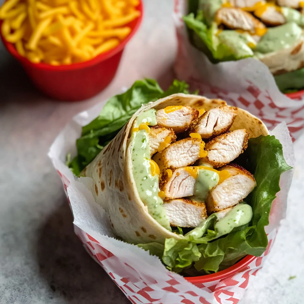 Chick-fil-A Grilled Chicken Cool Wrap Recipe