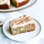 Cinnamon Zucchini Cake with Cream Cheese Frosting