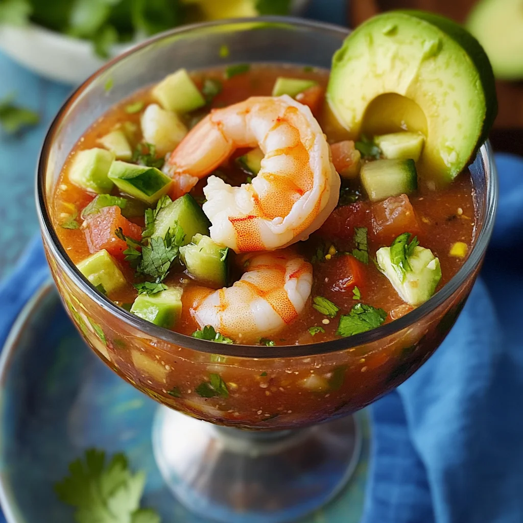 Coctel De Camaron (Mexican Shrimp Cocktail)