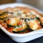 Layered Zucchini Parmesan