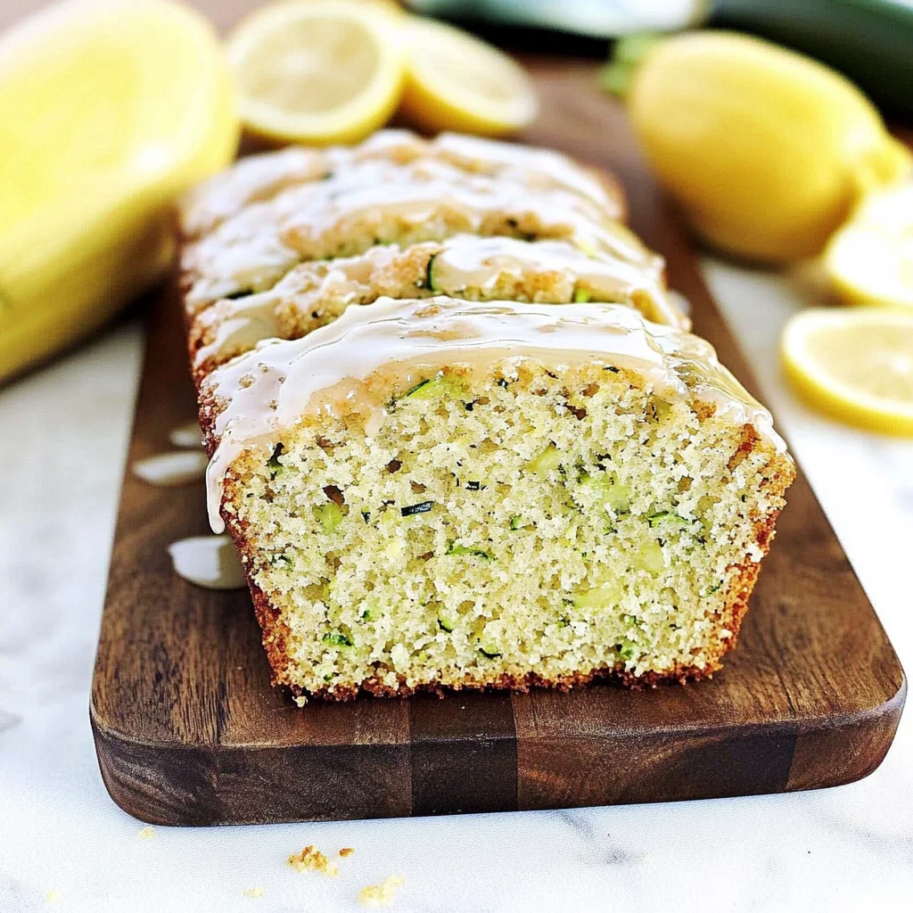 Lemon Zucchini Bread