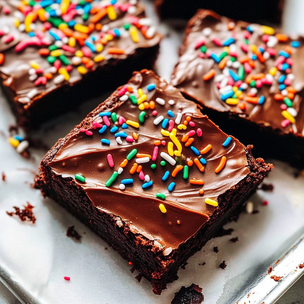 Lunch Lady Brownies