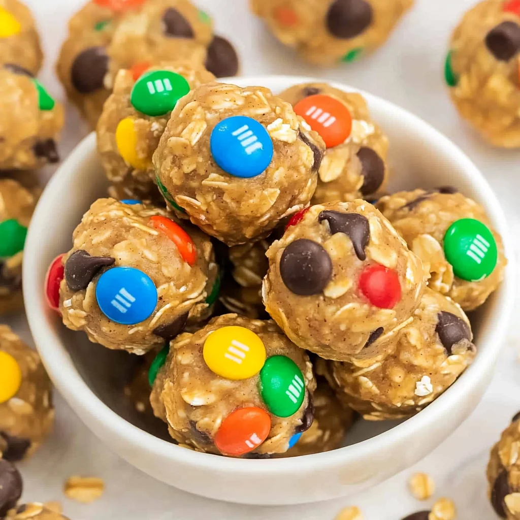 No-Bake Monster Energy Bites
