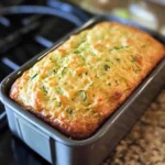 Savory Zucchini Cheddar Quick Bread