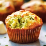 Savory Zucchini Muffins (One Bowl)