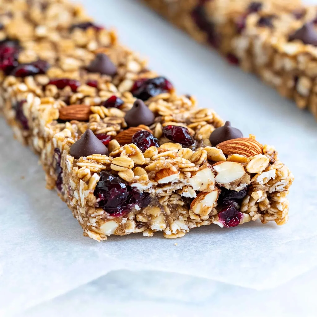 Soft and Chewy Granola Bars