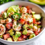 Zesty Lime Shrimp and Avocado Salad