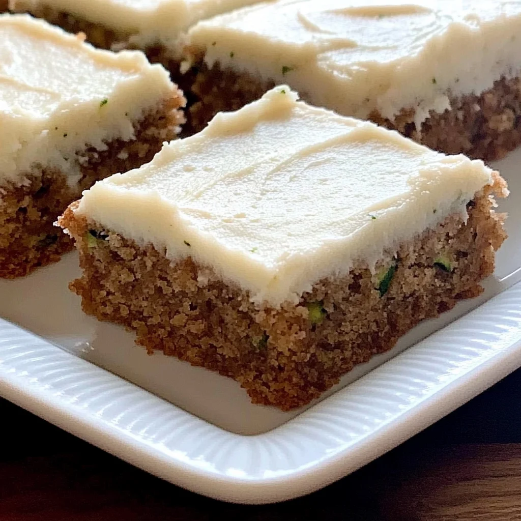 Zucchini Bars