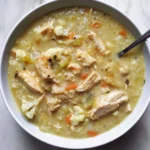 30-Minute Anti-Inflammatory Cauliflower Chicken Soup Recipe
