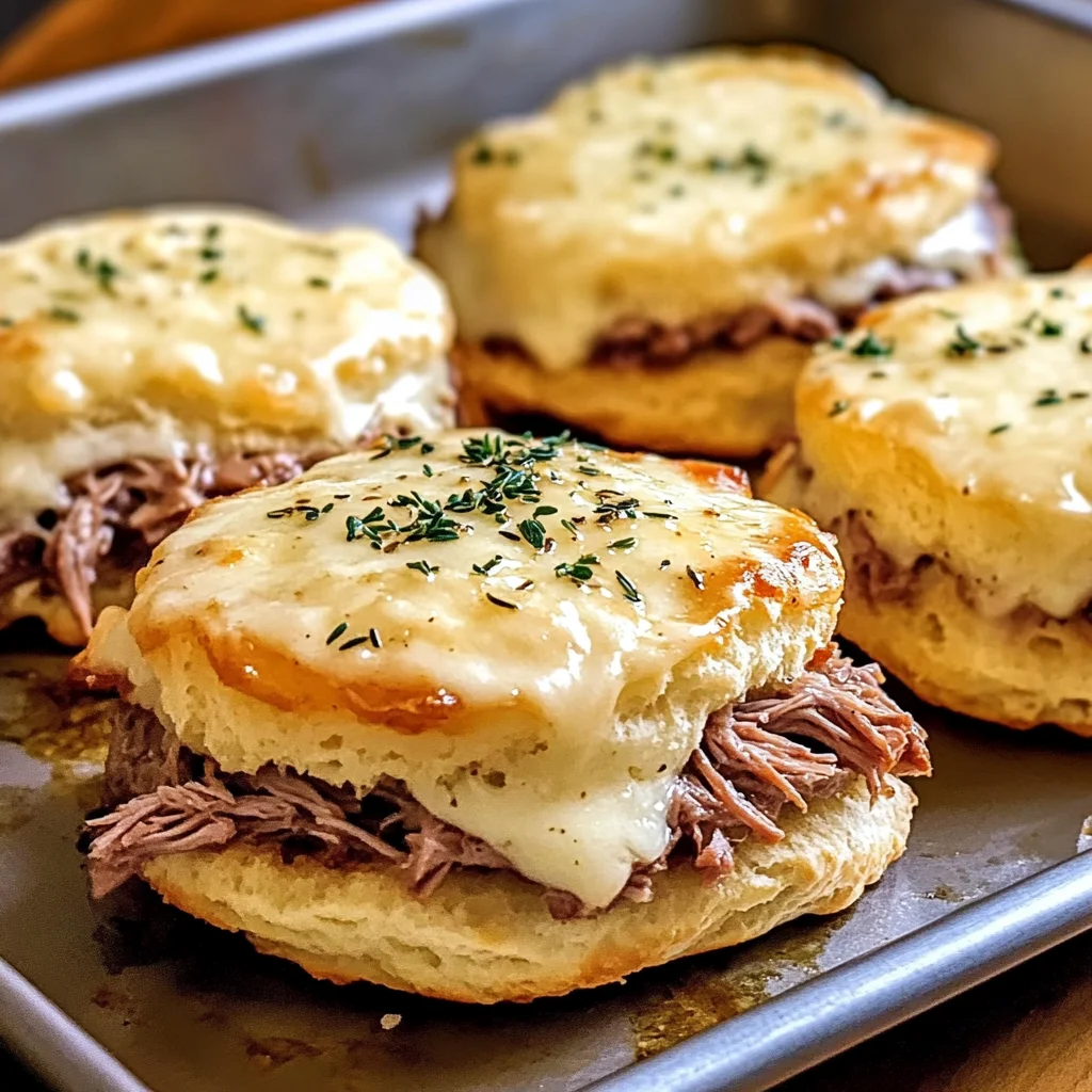Baked French Dip Biscuits Recipe: A Comforting, Family-Friendly Meal
