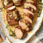Best-Ever Pork Tenderloin with Dijon Cream Sauce