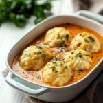 Best Tomato Soup with Cheddar Bay Dumplings