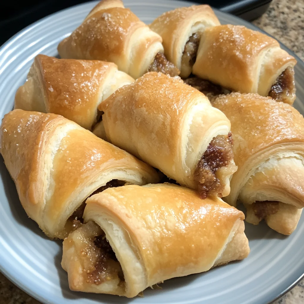 Breakfast Crescent Rolls With a Fig and Brie Surprise