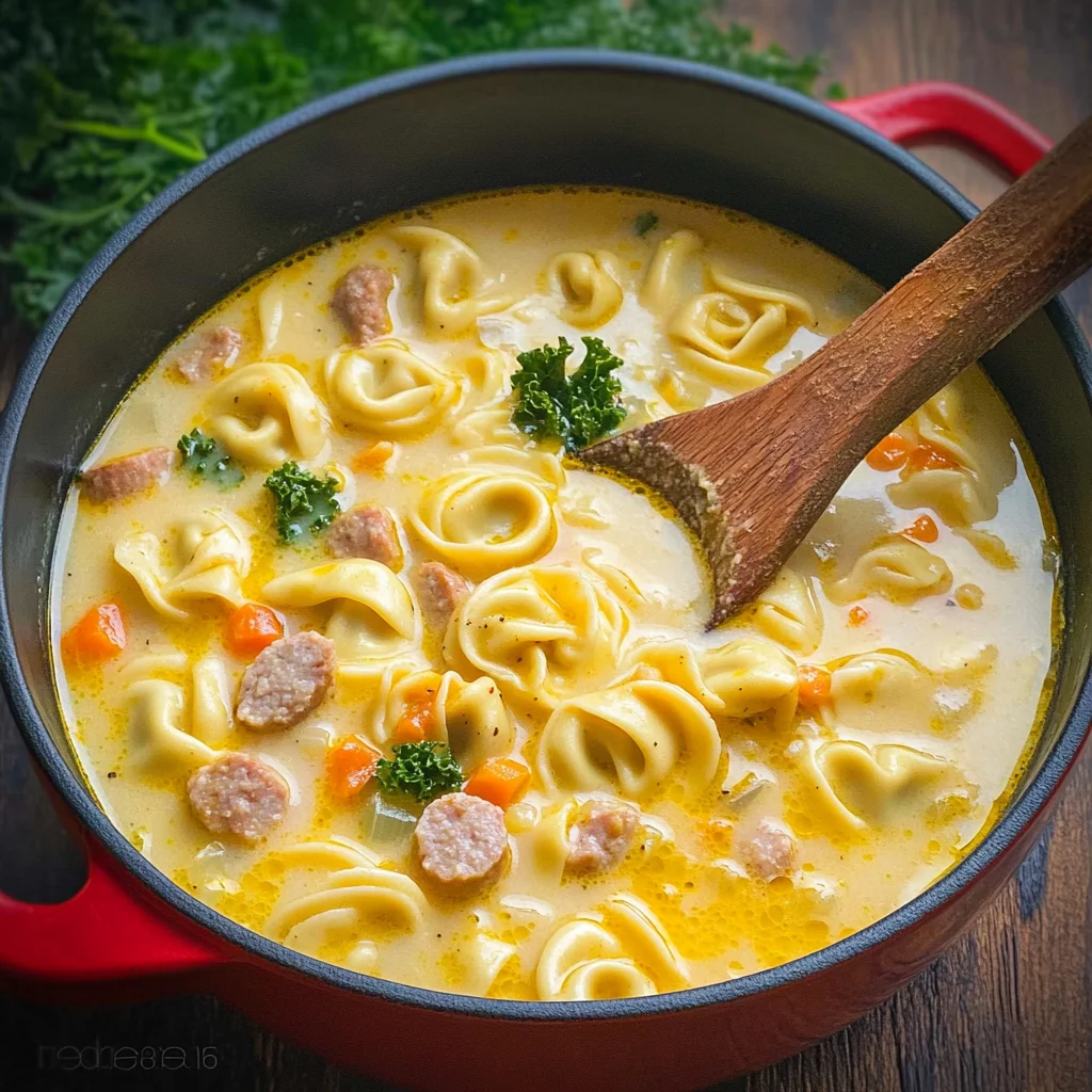 Cajun Tortellini Soup