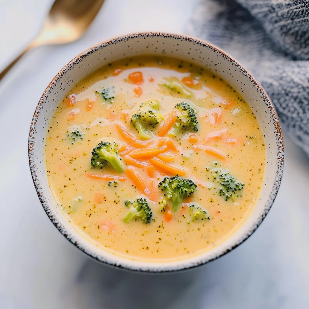 Cheddar Broccoli Soup
